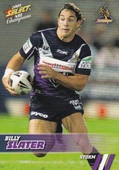 2008 Select NRL Champions #84 Billy Slater Front